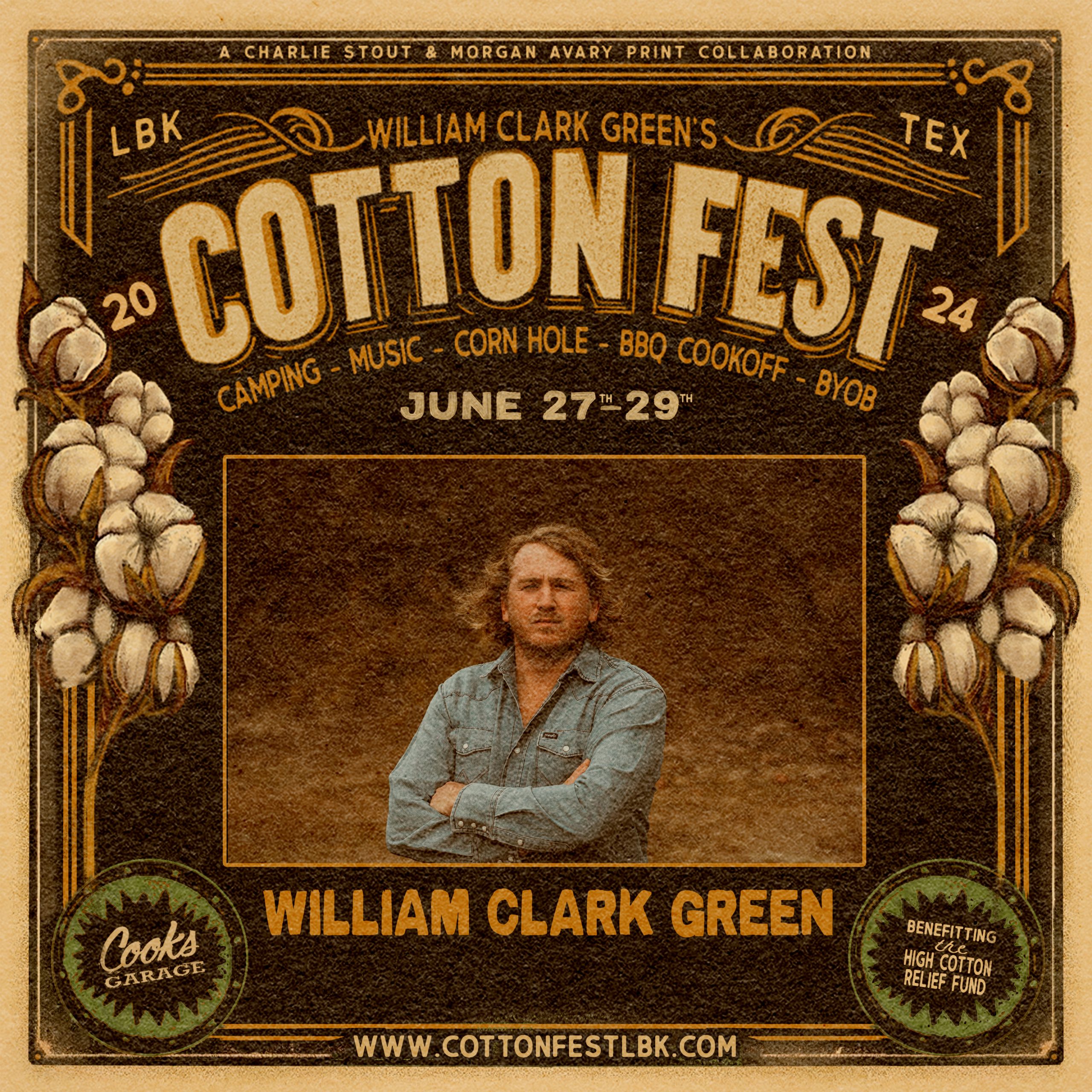 Get A Sneak Peak Of Cotton Fest Lubbock From William Clark Green